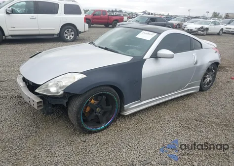 2008 Nissan 350Z из США, поврежденный, VIN JN1BZ34E28M751131